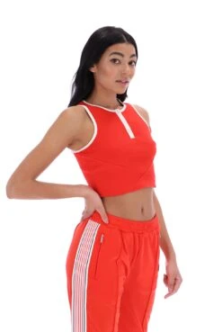 FILA Tyla Ribbed Cropped Vest -Cheap US Modern Apparel Store TYLA S23WH004 851 ARYAPANT S23WH006 851 27