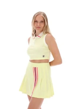 FILA Tyson Cropped Polo -Cheap US Modern Apparel Store TYSON SS24WH004 704 33