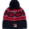 FILA Trayzon Turn Up Pom Beanie