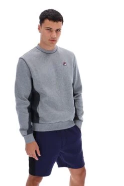 FILA Webber Fleece Sweatshirt -Cheap US Modern Apparel Store WEBBER FW23MH036 011 26
