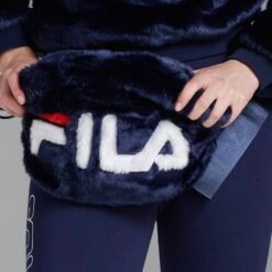 FILA Aussie Oversized Fur Waist Bag